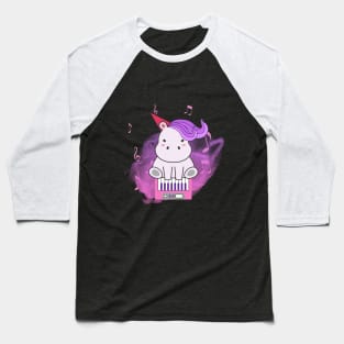 musician hippo Baseball T-Shirt